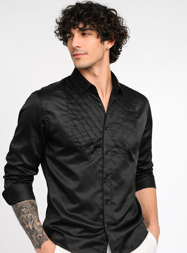 Mens Casual Shirt(Pintack Plain)