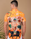 Tribals Printed Shirts - Yellow & Orange