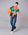 Sun With Beach Printed Shirts - Multicolour