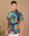Abstracts Printed Shirts - Multicolour