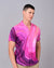 Oil Painting Printed Shirts - Pink
