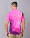 Oil Painting Printed Shirts - Pink