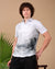 Grey Flower Printed Shirts - Grey
