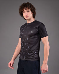 Men's Printed Tee - Black