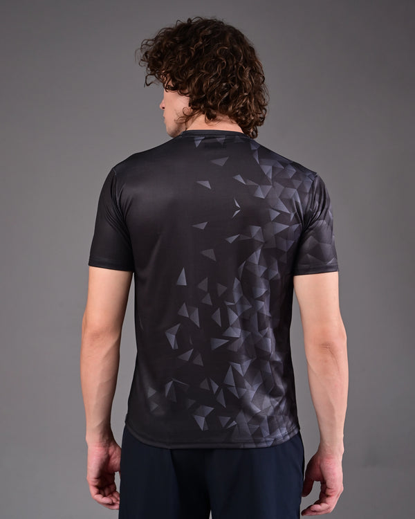 Men's Printed Tee - Black