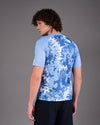 Men's Printed Tee - Light Blue