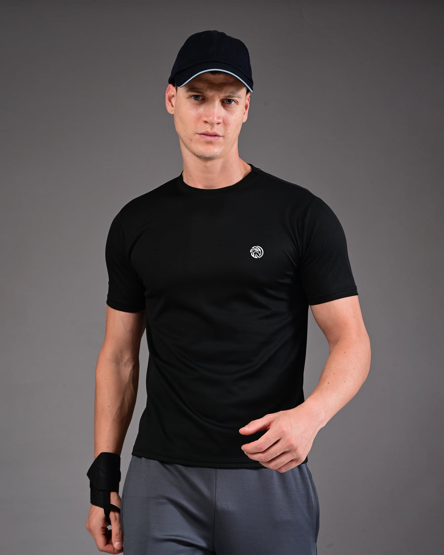 Men's Solid Tee - Black