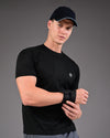 Men's Solid Tee - Black