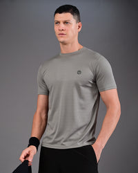 Men's Solid Tee - Mid Grey