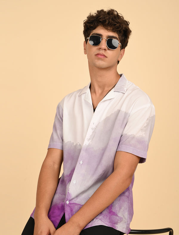Men Causal Shirts (Die and Dye)