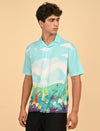 Men Causal Shirts (Natural Print)