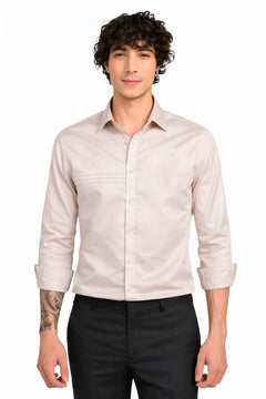 Mens Casual Print - Pintack Plain