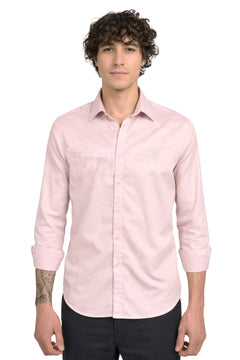 Mens Casual Shirt - Pintack Plain