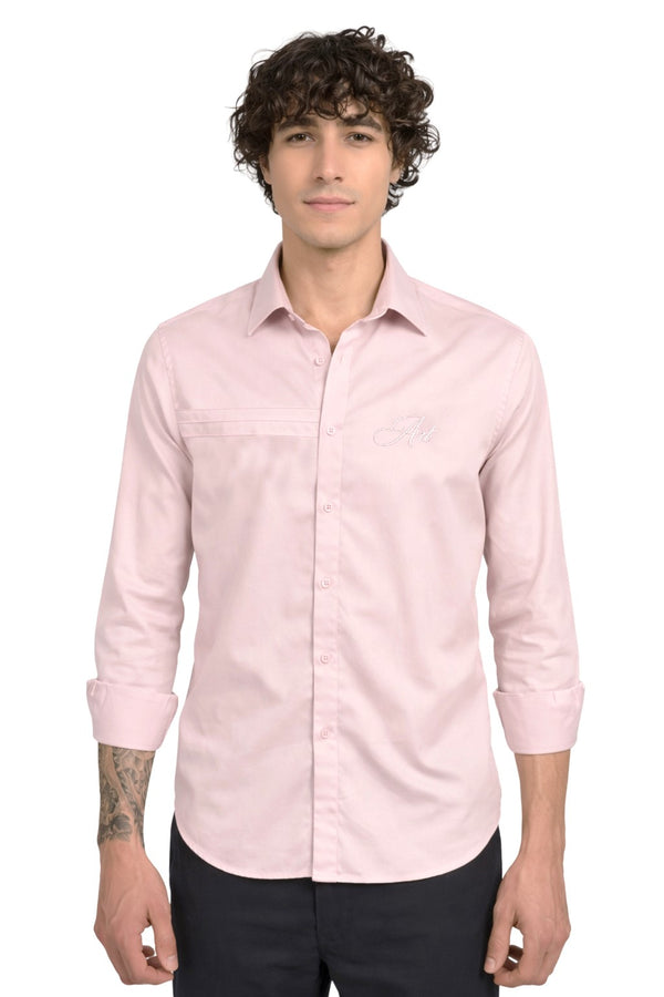 Mens Casual Shirt(Pintack Plain)