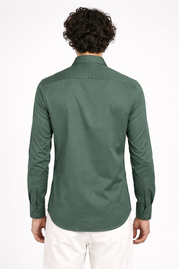 Mens Casual Shirt((Pintack Plain)