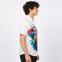 Mens Casual Shirt - Animal Print