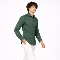 Mens Casual Shirt - Pintack Plain