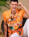Tribals Printed Shirts - Yellow & Orange