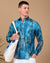 Denim Stain Printed Shirts - Multicolour