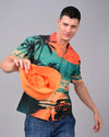 Sun With Beach Printed Shirts - Multicolour