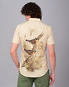 Two Birds Printed Shirts - Cream