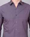 Woolen Texture Printed Shirts - Multicolour