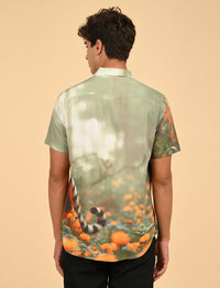 Mens casual shirts - Tiger Print