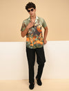 Mens casual shirts (Animal Print)