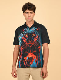 Mens casual shirts - Tiger Print