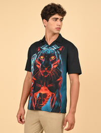 Mens casual shirts - Tiger Print