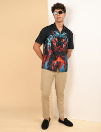 Mens casual shirts - Tiger Print