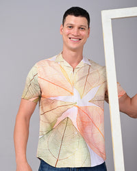 Six Leaves Printed Shirts - Off-white
