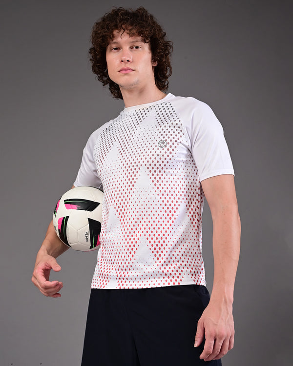 Men's Printed Tee - White
