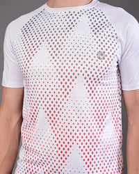 Men's Printed Tee - White
