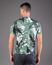 Men's Printed Tee - Green