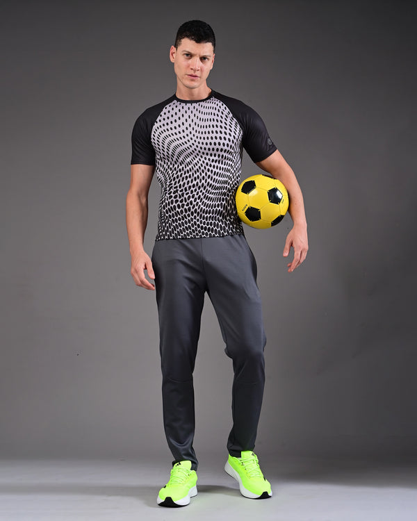 Men's Printed Tee - Grey
