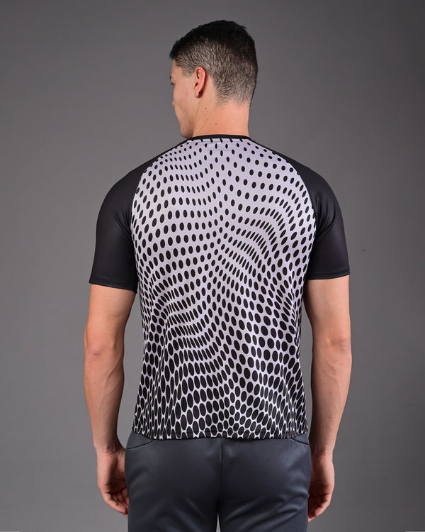 Men's Printed Tee - Grey