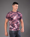 Men's Printed Tee - Brown