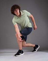 Men's Solid Polo - Elm