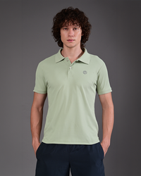 Men's Solid Polo - Elm