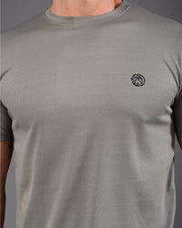 Men's Solid Tee - Mid Grey